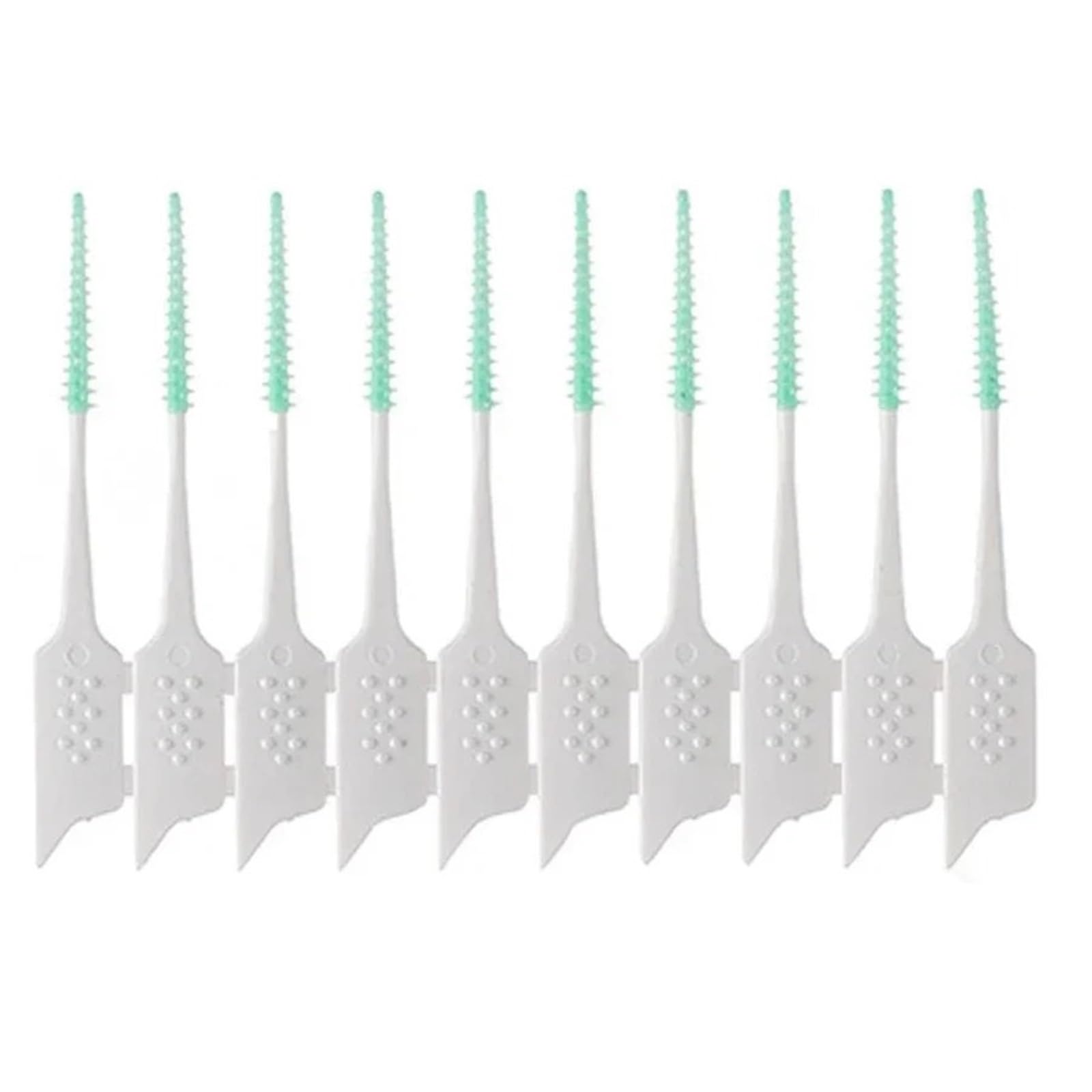 Cepillos interdentales y palillos de hilo dental, Cepillo Interdental Silicona 4.8-5cm 150 Pcs(150pcs)