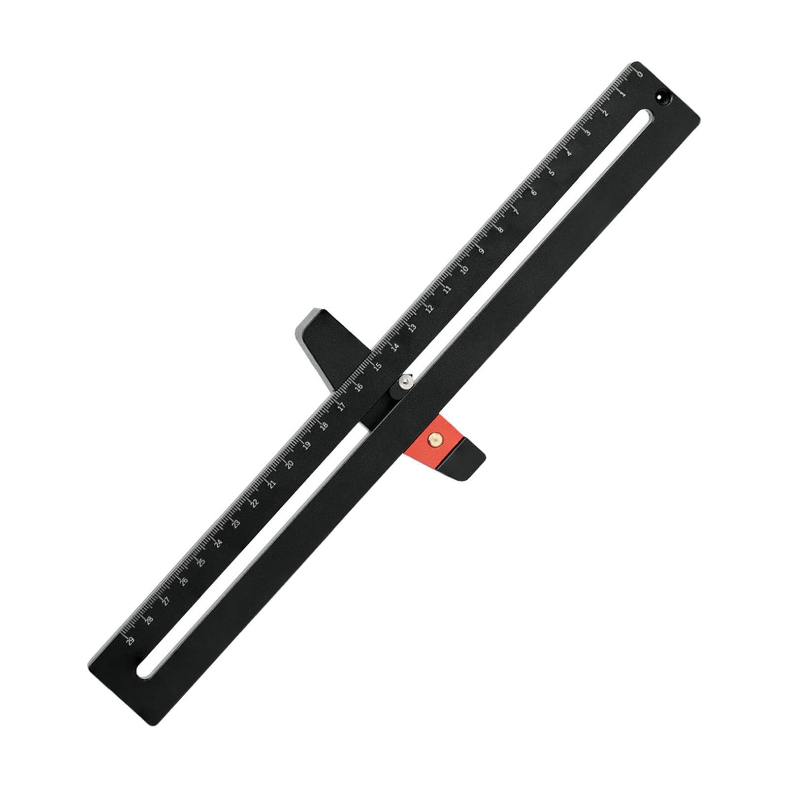 PUXZYAX Circle Drawing Ruler Metrics Tools Engineered For Accurate Measurements Essential In Any Woodworking Environment Measuring Scriber For Metal
