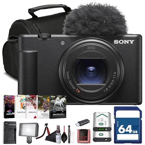 Sony ZV-1 II Compact Vlogging Camera (ILCZV-1M2/B...