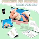 Kit de Crochet pour les débutants – DIY Kit d'artisanat pour les adultes , Nugget le Chicken Amigurumi Kit animal farci avec fil, Crochets, Yeux, Tutoriels , Cadeau pour les femmes & Hommes