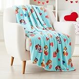 Ropa de Cama de la Patrulla Canina para el día de San Valentín, 60 x 70 Pulgadas (Producto con Licencia Oficial) de Franco Collectibles