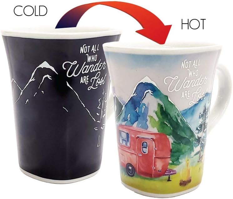 Black Friday Clearance Color Changing Mug - Life Story - Large 16 Ounce - Porcelain