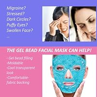 ZNÖCUETÖD Cold Face Ice Mask Facial Ice Pack Cooling Mask with Storage Bag — image 2