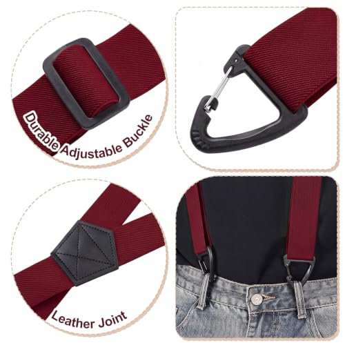 Image of Sintege X Back Hidden Suspenders for Men 1.5 Inch