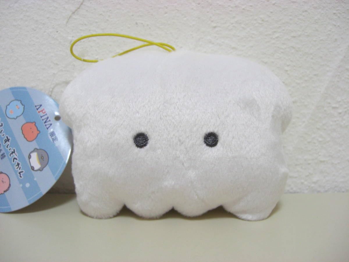 新品　かやぬゆみ　ゆるいすいぞくかんBIGぬいぐるみ　タコ ゆるいすいぞくかんもちもちぬいぐるみプライズのお知らせ｜かや