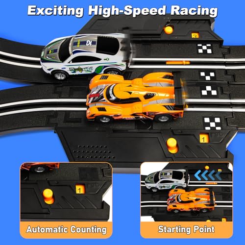 16ft 1:43 Scale Slot Car Track