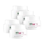 SEBAMED Moisturizing Face Cream for Sensitive Skin Antioxidant pH 5.5 Vitamin E Hypoallergenic 2.6 Fluid Ounces (75mL) Ultra Hydrating Dermatologist Recommended Moisturizer (Pack of 5)