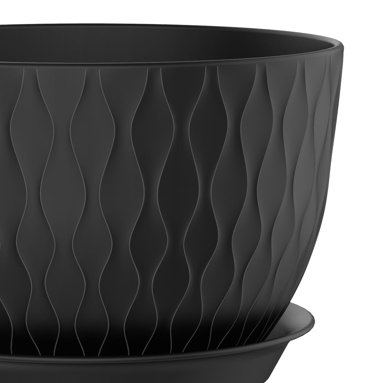 Snapklik.com : SQKH 12/10/9 Inch Plant Pots, 3 Pack Large Flower Pots ...