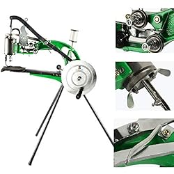 Maquinas Industriales Para Coser Zapatos Máquina de reparación de zapatos Zapatero Manual Máquina de coser para reparar zapatos Máquina de coser de zapatos de aluminio Tela de cuero Algodón Nylon Línea de seda Máquina de coser