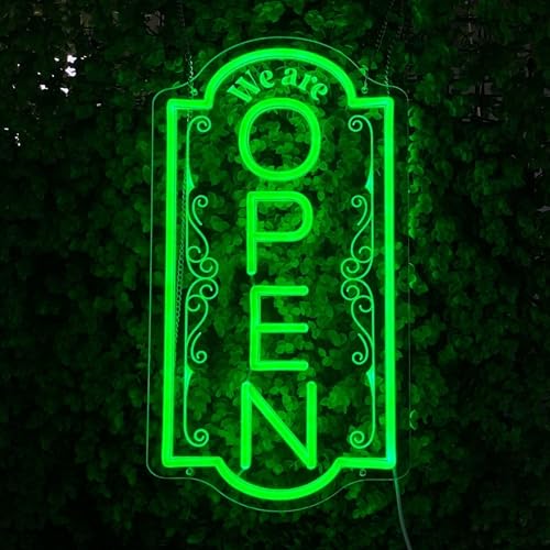 NEONGRAND Vertical Open Sign