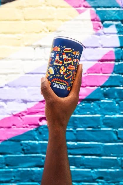 Miniatura 5 de CamelBak Horizon - Vaso térmico de acero inoxidable de 16 onzas, tapa de tres modos