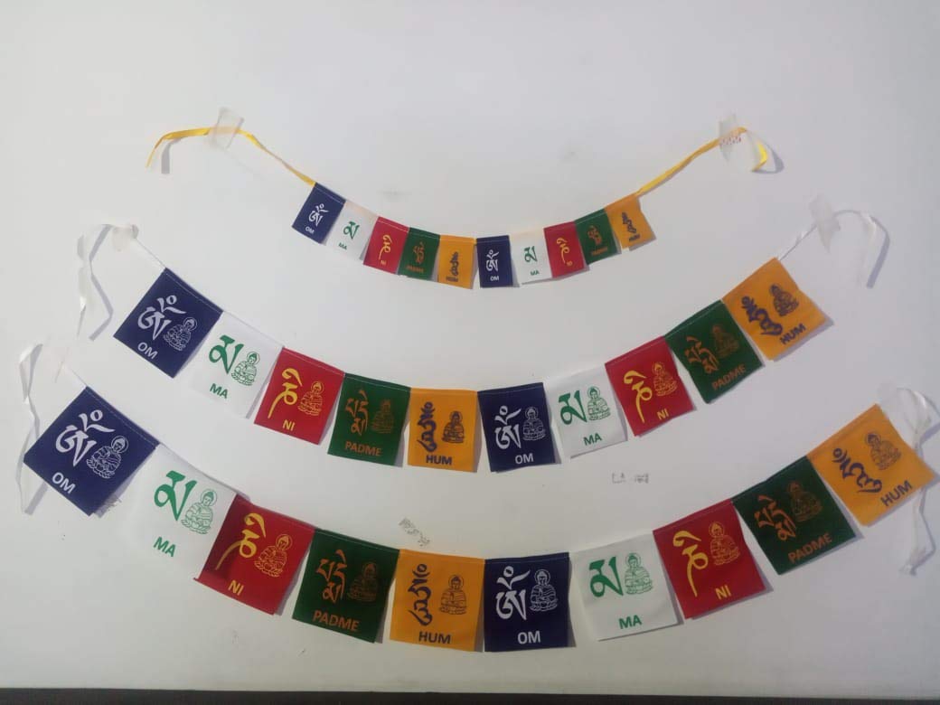 LSARI Tibetan Buddhist Prayer Flags for Motorbike/Bike and Cycle, Home (Medium) Pack of 1 (B08GM95BK5) Amazon Price History, Amazon Price Tracker