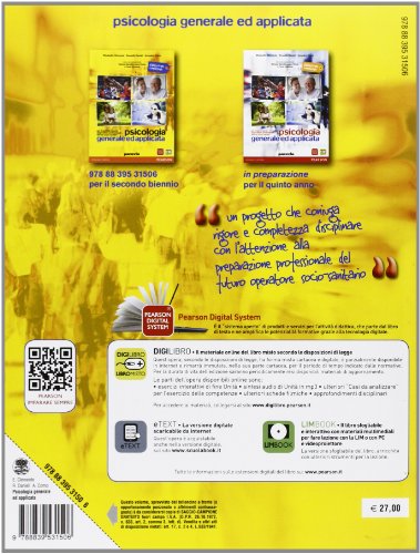 Psicologia Generale Ed Applicata. Per Gli Ist. Professionali. Con Espansione Online - 2