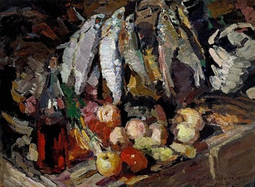 Art Posters Pour la Décoration de Bureau Korovin Impression d'Art Haut de Gamme 60x90