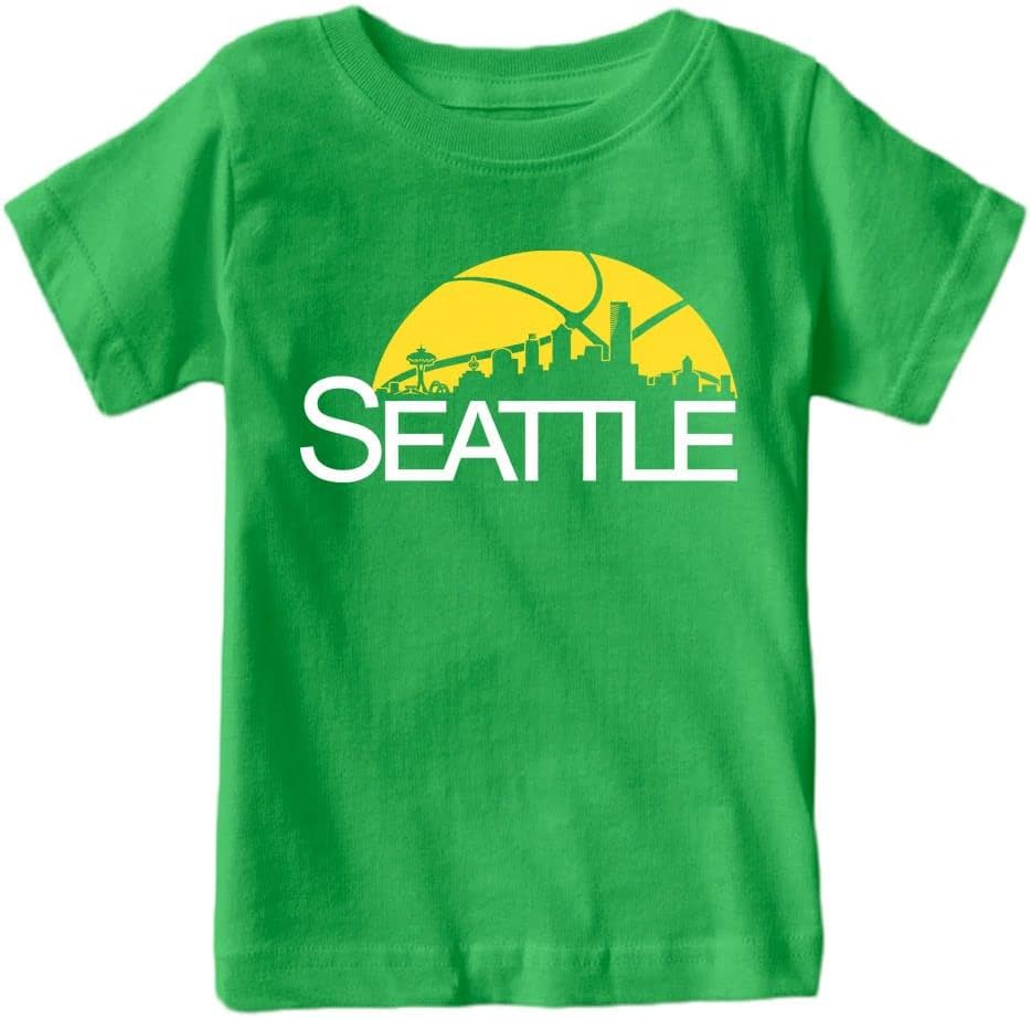 Xtreme Apparrel City Skyline Kid's Shirt for Basketball Fans