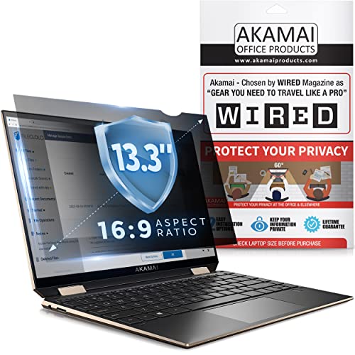Free Shipping 🛒 13.3 inch Computer Privacy Screen (16:9) - Blue Light Screen Protector - Laptop Anti Glare Screen Protector by Akamai Free Shipping 🛒 13.3 inch Computer Privacy Screen (16:9) - Blue Light Screen Protector - Laptop Anti Glare Screen Protector by Akamai