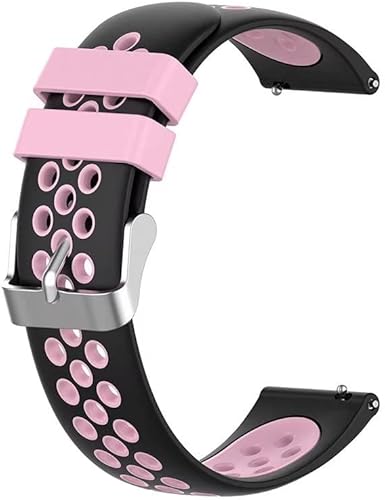 Miniatura 3 de Correa de repuesto de silicona compatible con Xiaomi Watch S1 ActiveS1Mi WatchVivoactive 4GTR 3 Progtr 4 Sport Band 0.866 in Correa de reloj de goma