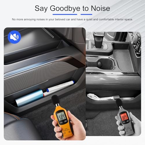 Image of 2PCS Center Console Shifter Storage Box Compatible with 2022-2026 Chevy Silverado GMC Sierra Gear Side Storage Tray Replacement for 2022 2023 2024 2026 Chevy Silverado GMC Sierra Accessories