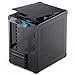 JONSBO C6-ITX Black Mini ITX Handled Mesh PC Case, Simple Compact Desktop Chassis, SP MB mini-ITX/Mini-DTX, ATX Power Bite (L140mm Max.), 170mm Tower Cooler,Tool-Free Open SFF Case, Black