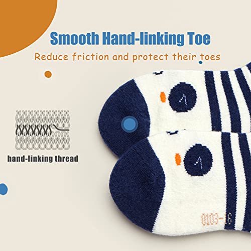 Boys Wool Socks Kids Winter Warm Socks Thermal Crew Socks for Boys 6 Pairs4