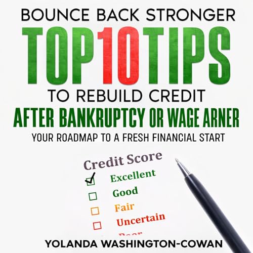 Bounce Back Stronger Audiolivro Por Yolanda Washington-Cowan capa
