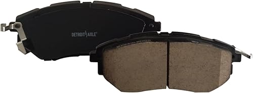 Miniatura 438 de Detroit Axle - Pastillas de Freno Delantero para Ford Fusion Lincoln MKZ Zephyr Mercury Milan Mazda 6, Pastillas de Freno Cerámica Reemplazo
