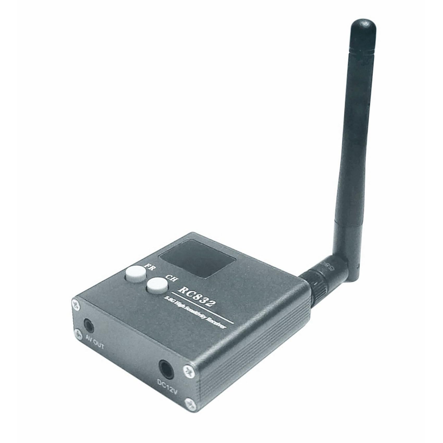 4X RC832Mini 5.8G 56Ch Ricevitore Wireless Ad Alta Sensibilità con A/V e Alimentazione per Velivolo Multicoptero FPV