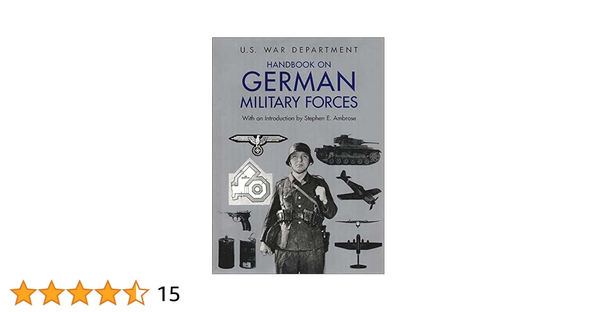Amazon | Handbook on German Military Forces | U. S. War