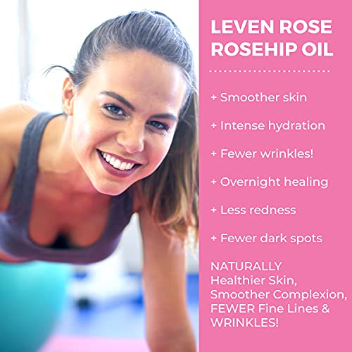 Leven Rose Rosehip Oil Bulk Wholesale 32 Oz 100% Natural Organic Rosehip Seed Oil Bulk #TOP1