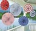 Amscan Paper Fan Party Decorating Kit, 6 pcs