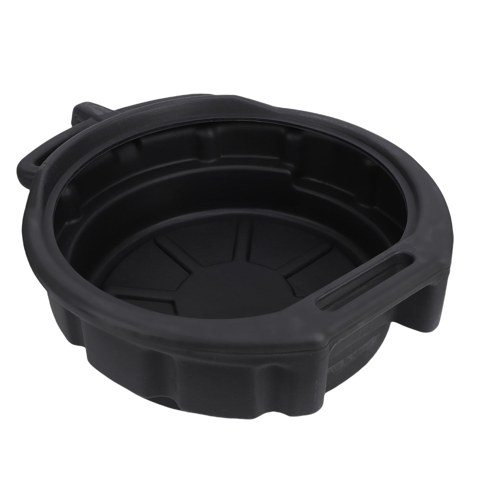SIXRUN Vaschetta di Scarico Olio, Vaschetta di Raccolta Olio in Plastica PP 10L, Raccogligocce Antispruzzo con Maniglia per Auto, Officina Garage per Auto Camion Motociclette