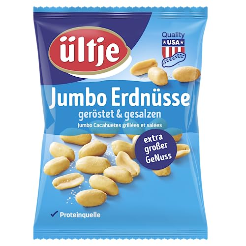 ültje Jumbo Erdnüsse geröstet & gesalzen, 12er Pack (12 x 200 g)