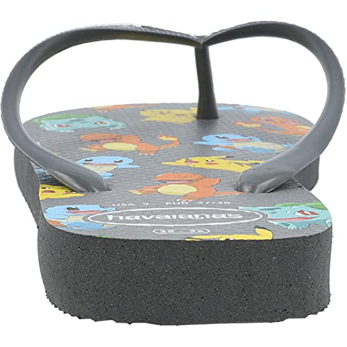 Chinelo Top Pokemon, Havaianas, Masculino, Novo Grafite, 41-42