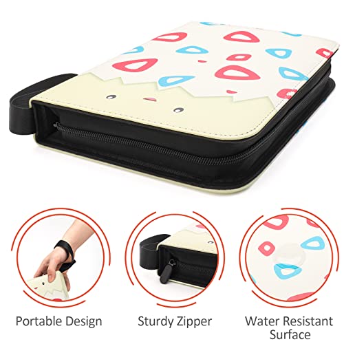 Trading Card Binder With Sleeves, Carrying Card Holder, Card Collector Album Fits 900 Cards With 50 Removable Sheets, 9-Pocket Card Binder Book Folder Organizer For Boys And Girls #TOP2