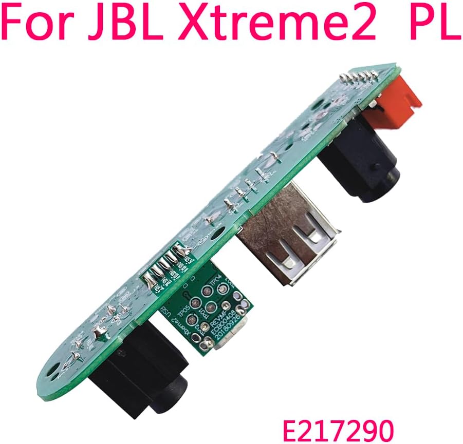 Replacement USB & Audio Port PCB Board Compatible with JBL Xtreme 2 PL Bluetooth Speaker - Dock Repair Part