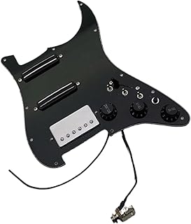 Prewired Loaded Pickguard Guitar Pickups Humbucker Pickups Wiring Harness Push-Pull Single Cut Set For guitar pickguard pickup