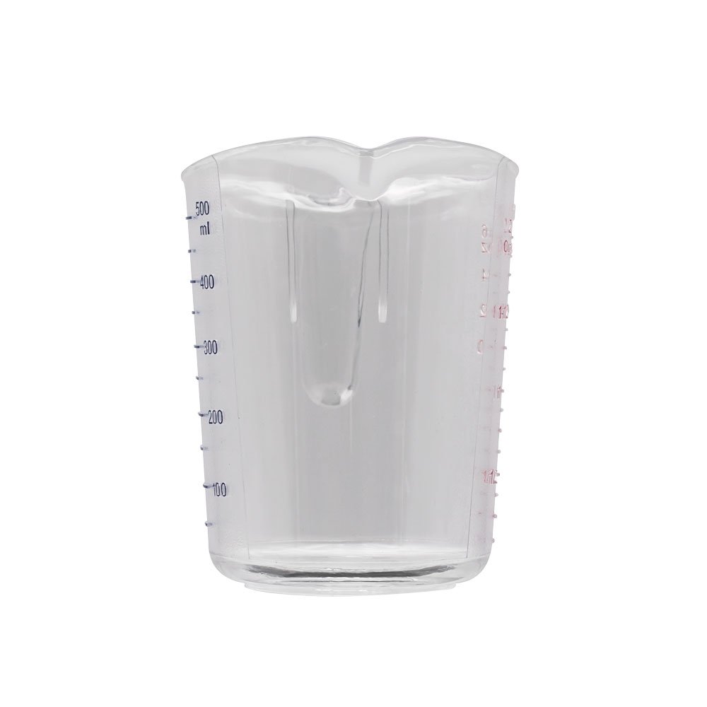 Chef's Supreme - 1 pt. Polycarbonate Clear Measuring Cup with Handle, Each