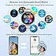 Smartwatch Damen, 1.39 Bluetooth-Anrufe Fitness Tracker, IP68 Wasserdicht, Herzfrequenz/Schlaf/SpO2/Blutdruck Monitor, 123+ Sportmodi, Menstruationszyklus Sportuhren, Smart Watch für iOS Android