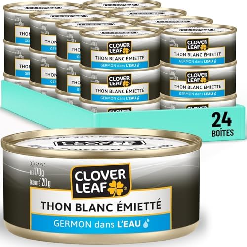 Clover Leaf Low Sodium Flaked White Albacore Tuna in Water, 170g, 24 Count — view 2