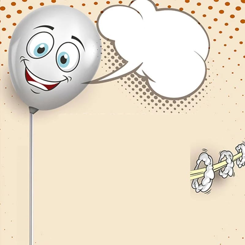 SUMAG Toon Balloon Magic Trick - Talking, Singing Balloon Illusion for Magicians & Magic Enthusiasts - Multicolored - 1 Count - Unisex-Adults