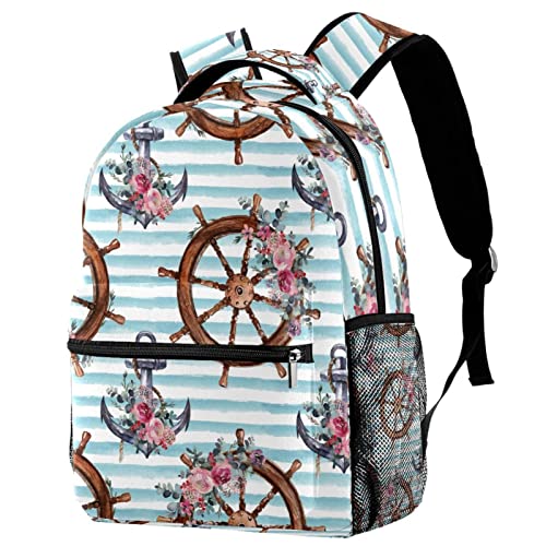 Sac à dos de voyage avec porte-bouteille pour fille et garçon motif Halloween