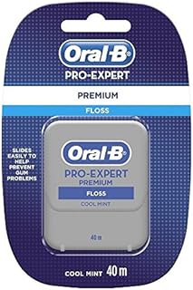 Oral-B Pro Expert Premium nić dentystyczna fajna mięta, 40 m, 3 sztuki (3 x 40 m)