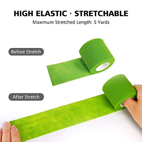 Fricare BS0Y00Y0-001 Self Adhesive Bandage Wrap, Medical Tape In First Aid Kit Cohesive Bandage Wrap thumb #2