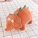 SXPC Creative en Peluche Doux Triceratops en Peluche Jouet Dinosaure Poupée en Peluche Jouet Enfants Dinosaures Jouet d'anniversaire Cadeaux,Orange,30cm