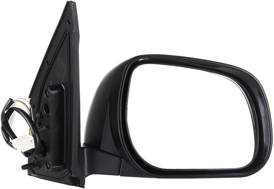Driver and Passenger Side Black View Mirrors Fit for 2007-2013 For GMC Sierra 1500 2500 HD 3500HD Power adjustment Manual Fold Non-heated Exterior Mirrors 87940-42810 87910-42870