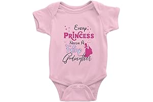 Every Princess Needs A Fairy Godmother Cotton Bodysuit for Infants