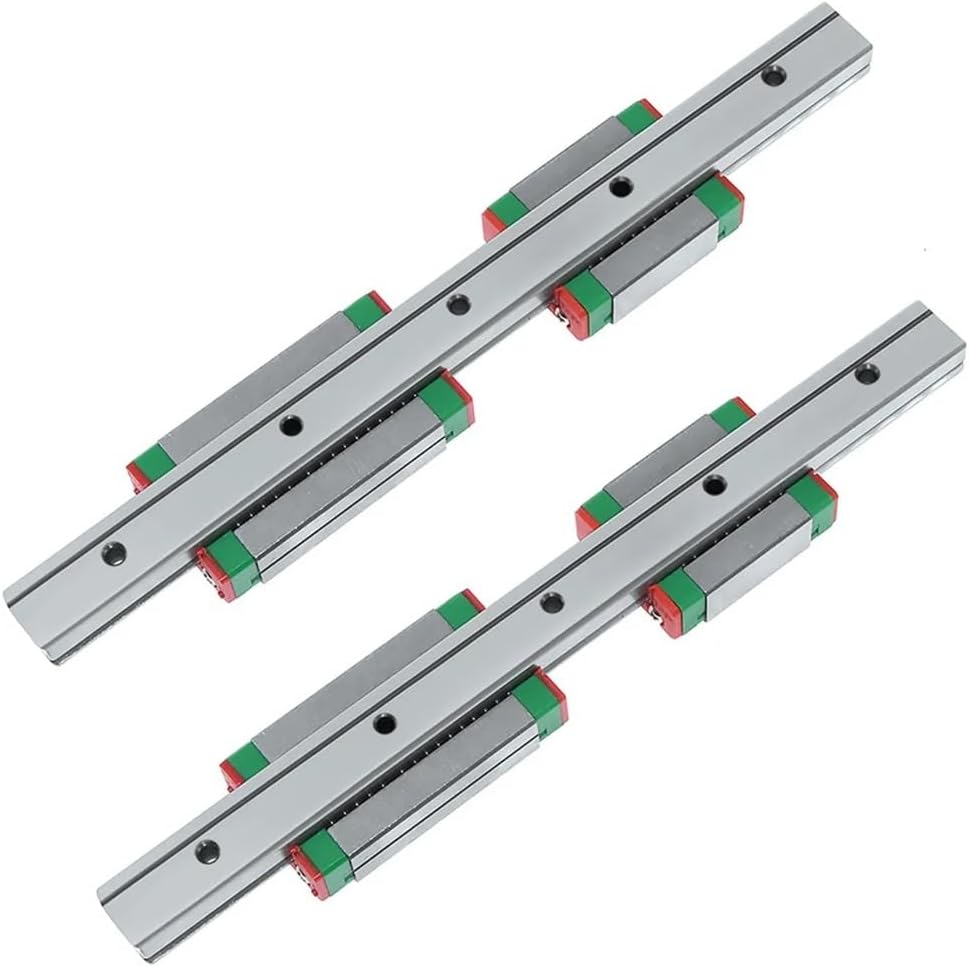 マイクロリニアガイドレールMGN7 MGN9 MGN12 MGN15 100 300 500 600mm用MGN9リニアガイド2個+