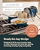 Caraway 31-Piece Ceramic Cookware Bundle - Fry Pans, Saucepans, Sauté Pan, Dutch Oven, Petite Cooker, Stir Fry, Rondeau, Stock Pot, Grill & Griddle Pans, Roasting Pan, Racks, Organizers - Gray #5