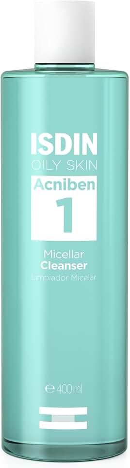 ISDIN Água Micelar para Pele Oleosa Acniben Micellar Cleanser - 400ml