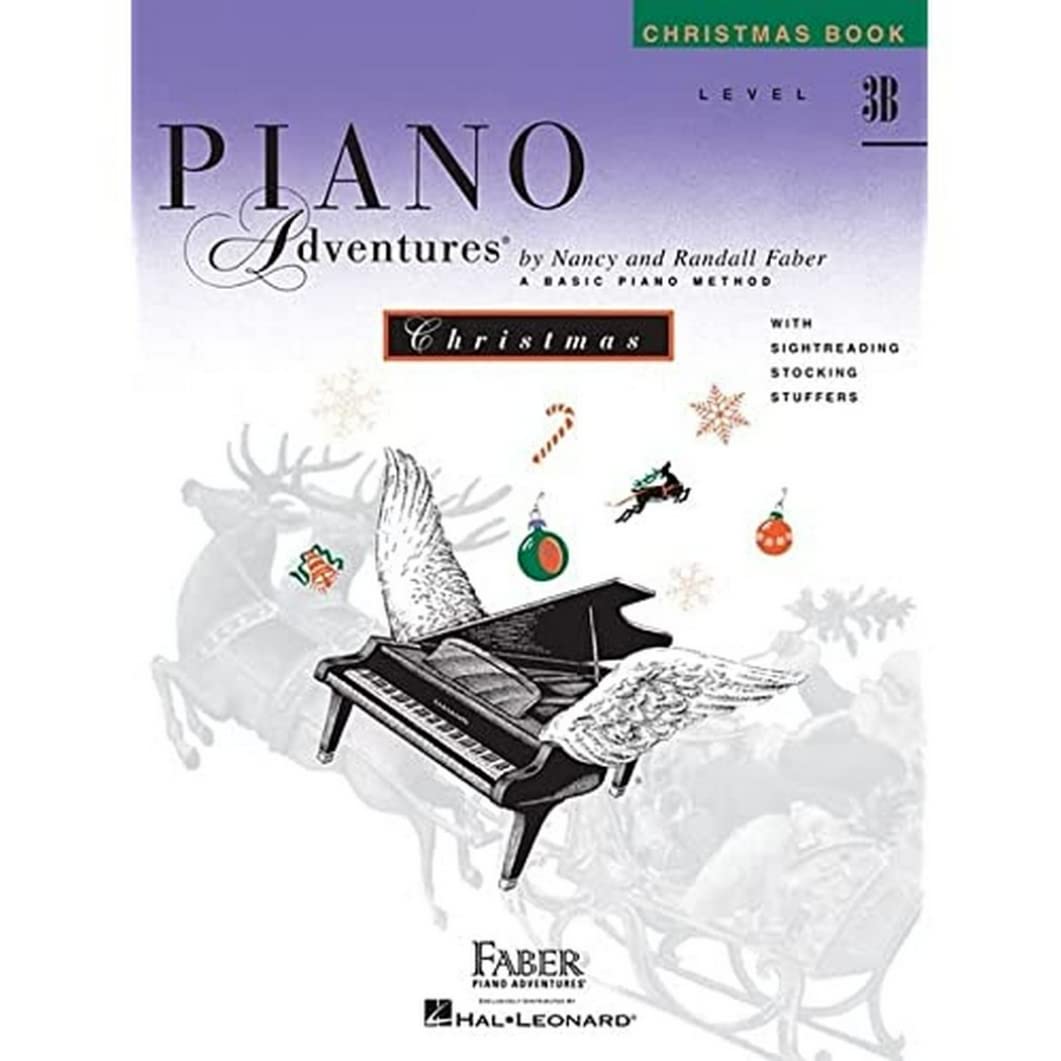 Piano Adventures Christmas Book Level 3B.